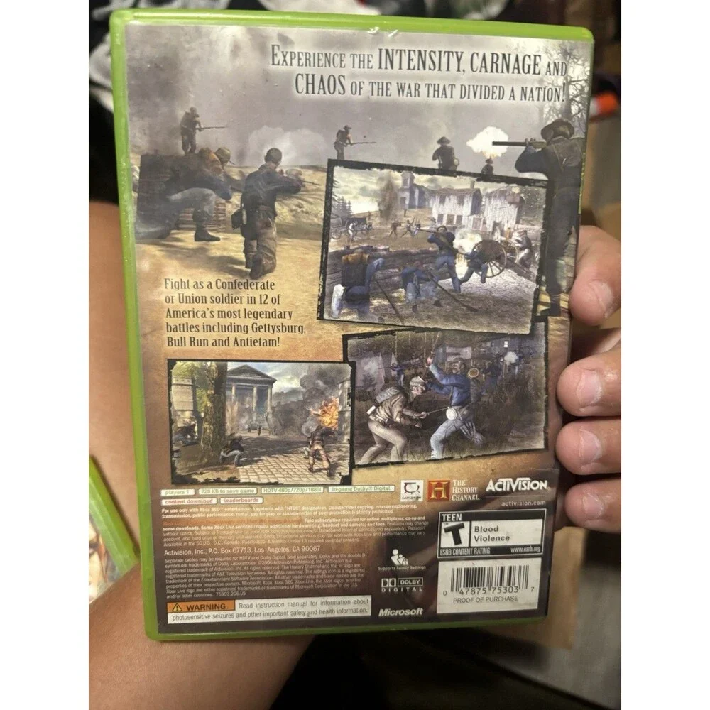 The History Channel: Civil War - A Nation Divided (Xbox 360, 2006)